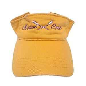 Mount St Joseph Rowing Crew Hat Yellow Purple High School Strapback Flourtown